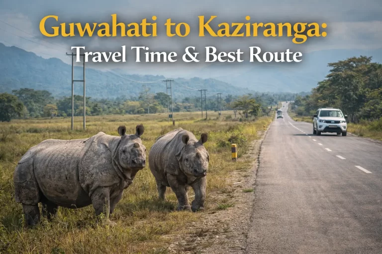 Guwahati to Kaziranga Travel Time & Best Route